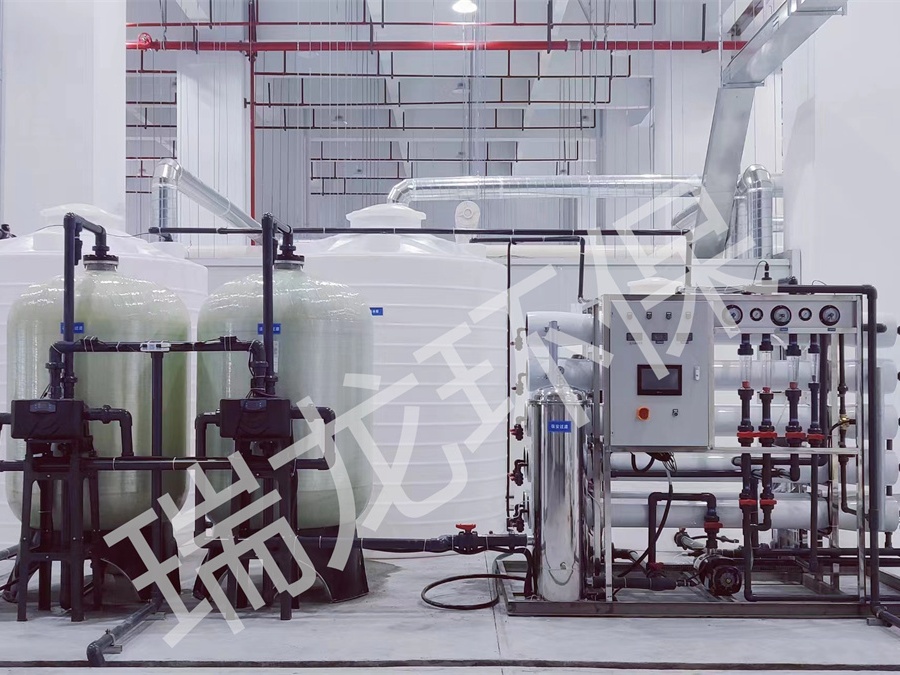 瑞龙环保半导体行业案例-硅片清洗用高纯水设备